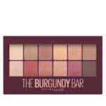 Maybelline The Burgundy Bar Eyeshadow Palette 04 Burgundy – 12 shades